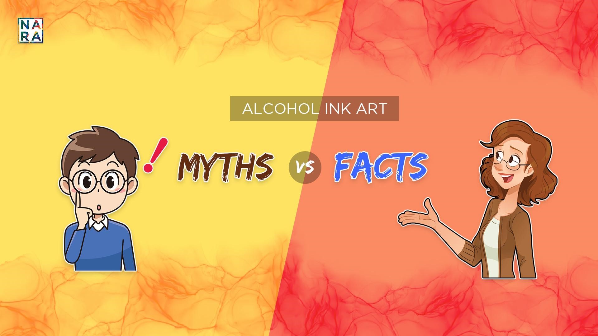Alcohol Ink Art - Myth V/S Facts - Buy Synthetic Paper & Exclusive Alcohol  Ink Art Products!