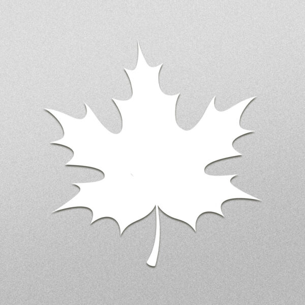 maple leaf shape